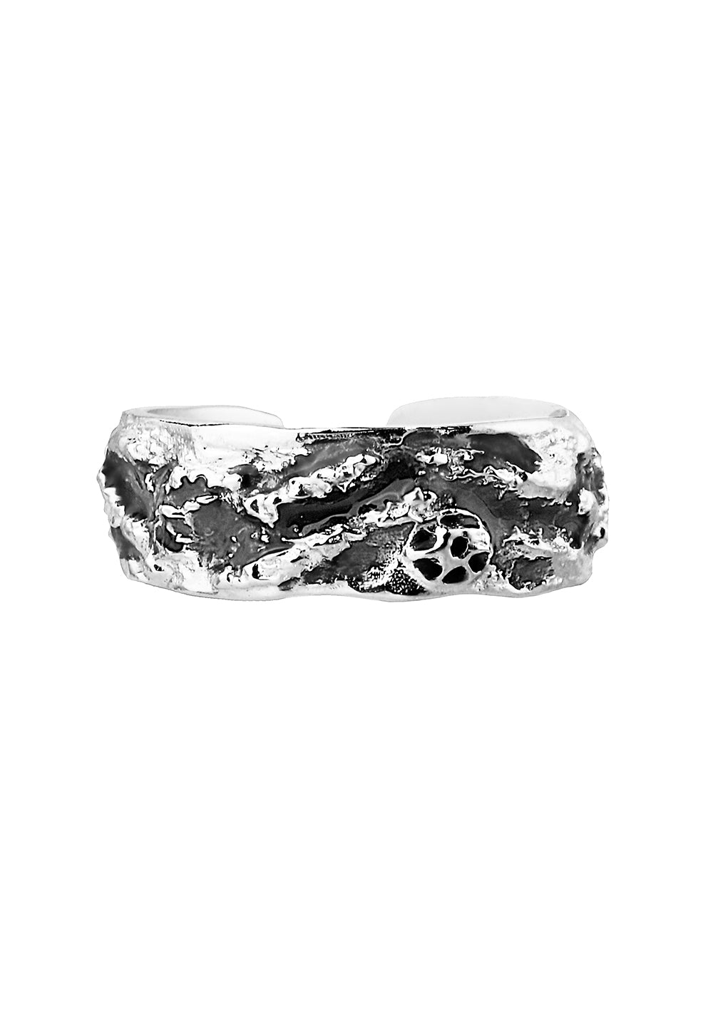 LUXTA丨Black Ice Silver Adjustable Ring - PSYLOS 1, LUXTA丨Black Ice Silver Adjustable Ring, Accessories, LUXTA, PSYLOS 1